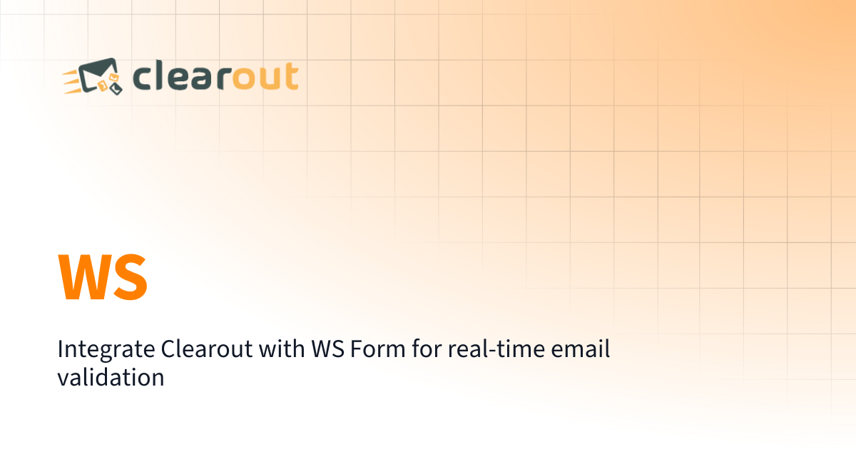WS | Clearout Documentation