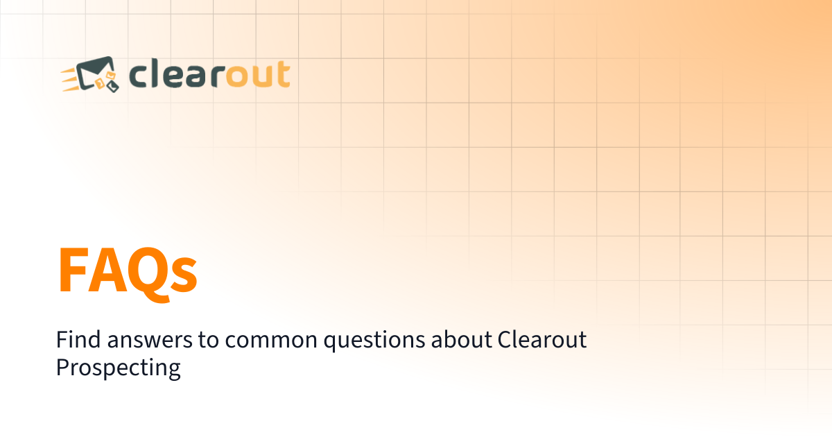 FAQs | Clearout Documentation