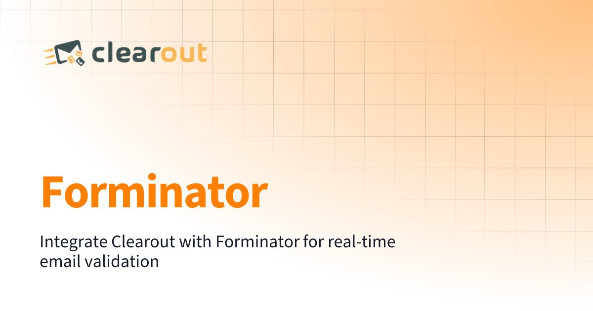 Forminator | Clearout Documentation