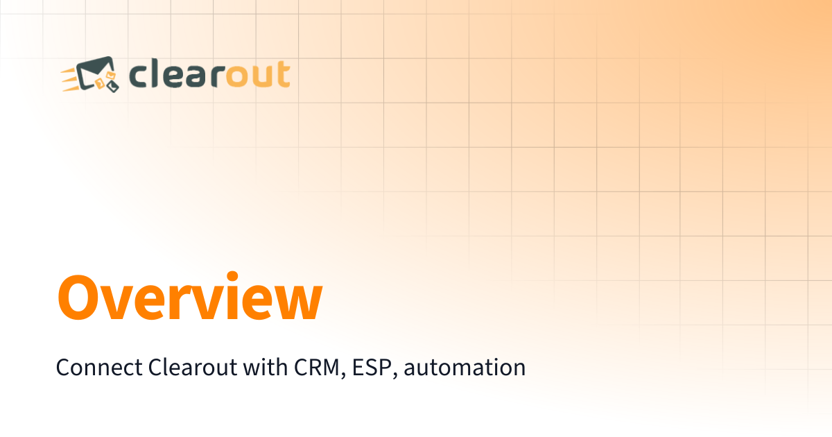 Overview | Clearout Documentation